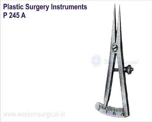 Standard Size Plastic Surgery Instruments - Instruments Type: Surgical Calipers