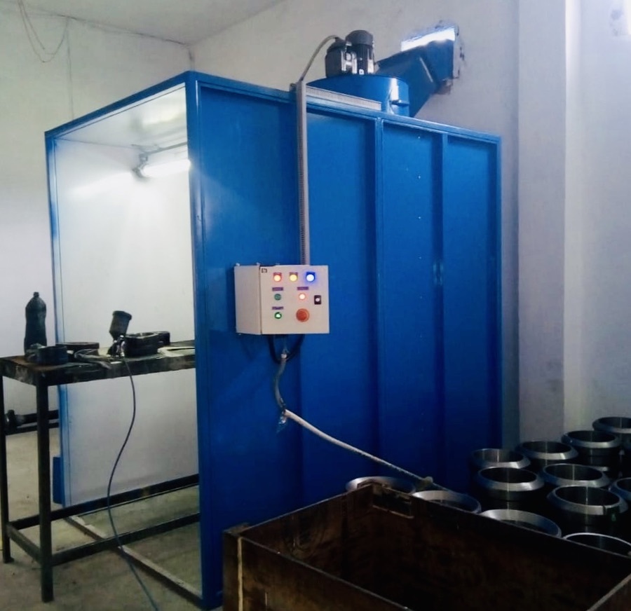 Easy To Operate Dry Type Liquid Paint Booth