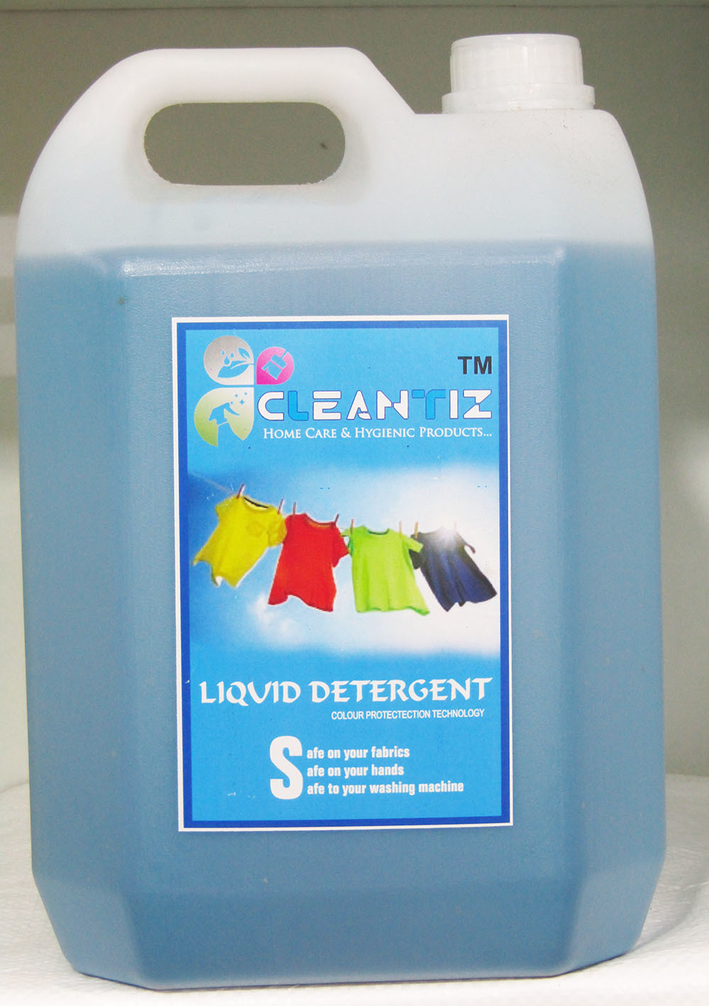 Fabric Wash Liquid Detergent - Eco-friendly Liquid Cleansing Agent | Ideal For Hand Wash, Machine Wash, Fresh Perfume, Soft Water