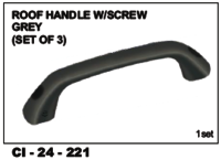 रूफ हैंडल W/स्क्रू ग्रे (3 का सेट) AMB