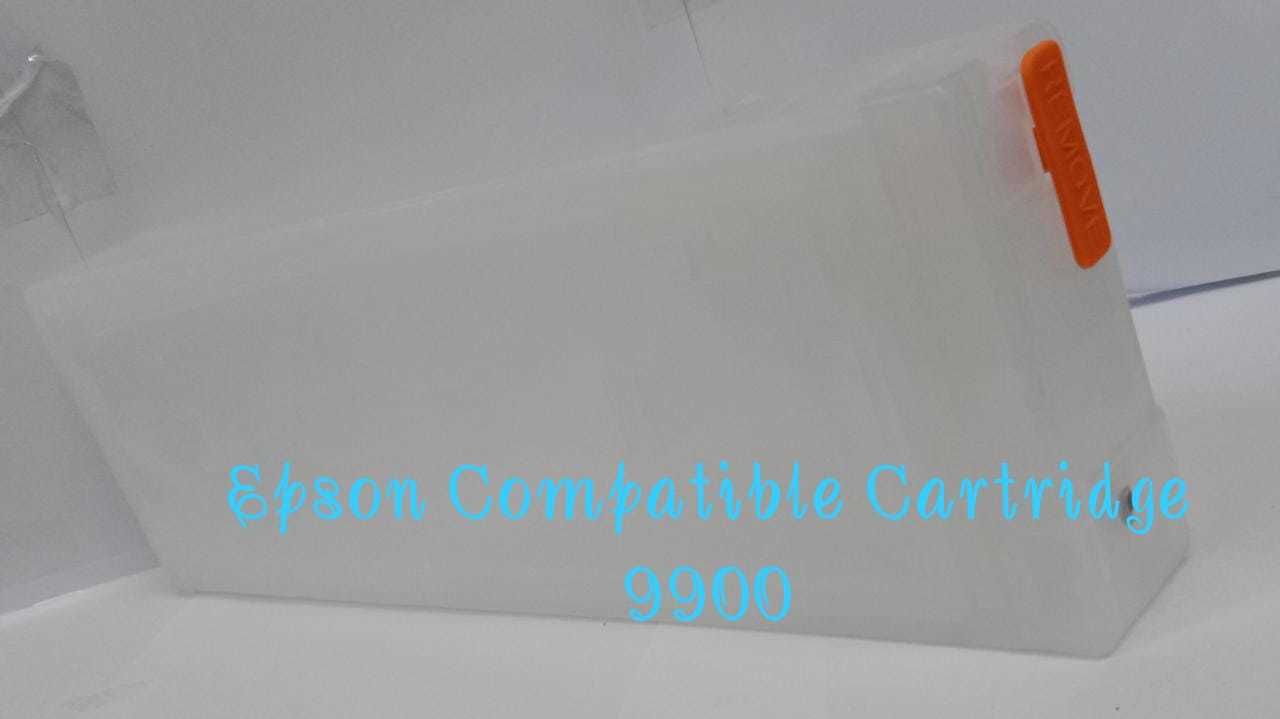 Pb/c/m/y/lc/lm/lb/llb/mb/or/gr Epson Printer Refillable Cartridge For Use In 9900/wt 7900
