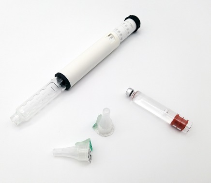 Yellow Insulin Delivery Device