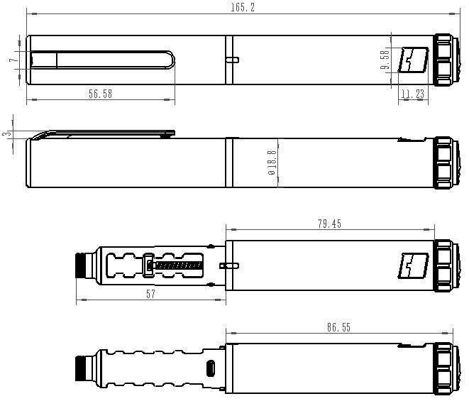 Yellow Insulin Delivery Device