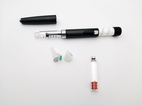Blackish Green Reusable Insulin Injection Pen