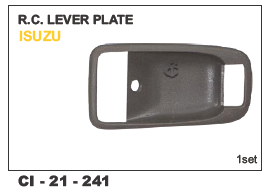 Rc Lever Plate Isuzu - Durable Metal Construction | 4 Wheeler Compatibility, Warranty Included