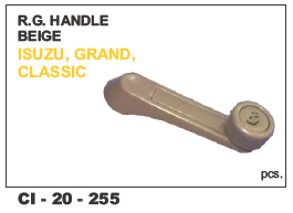 Rg Handle Beige GRAND, CLASSIC - Vehicle Type: 4 Wheeler | Warranty Included, Stylish and Ergonomic Design for Enhanced Comfort and Control
