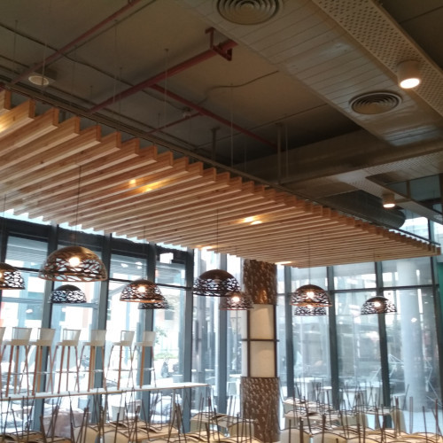 Wooden Baffle Dimension(l*w*h): As Per Site Requirement. Millimeter (Mm)