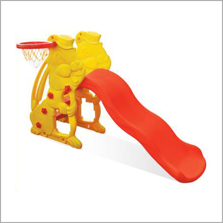 Red And Yellow Bunny Wavy Slide