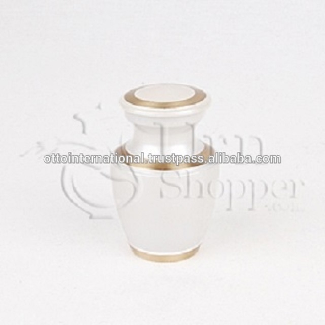 Green Going Home Elite Brass Metal Token Cremation Urn