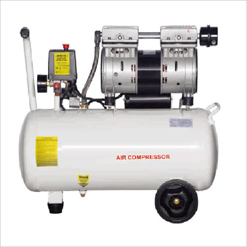 Oil Free Compressor - Cast Iron, 20 x 15 x 10 Inches | 1.5 HP Power, 10 CFM Air Flow, 5 Gallon Tank Capacity, 50 lbs Weight