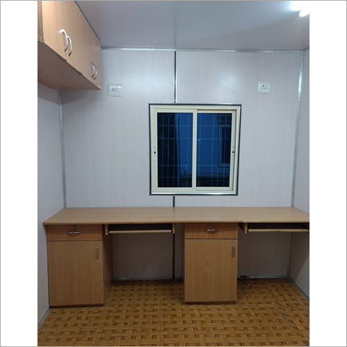 Portable Used Cargo Office Container Roof Material: Ms Sheet