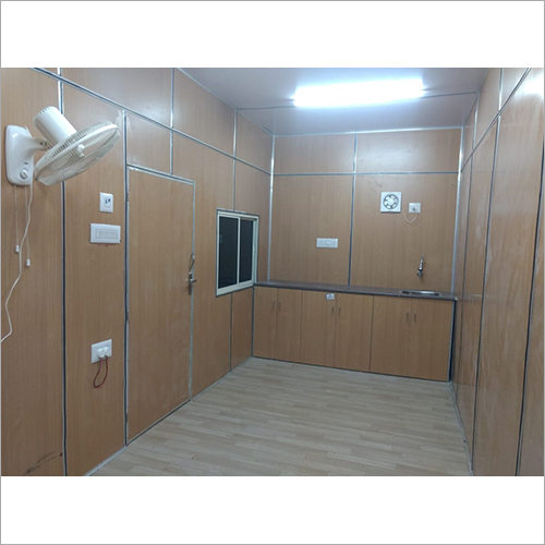 Portable Used Cargo Office Container Roof Material: Ms Sheet
