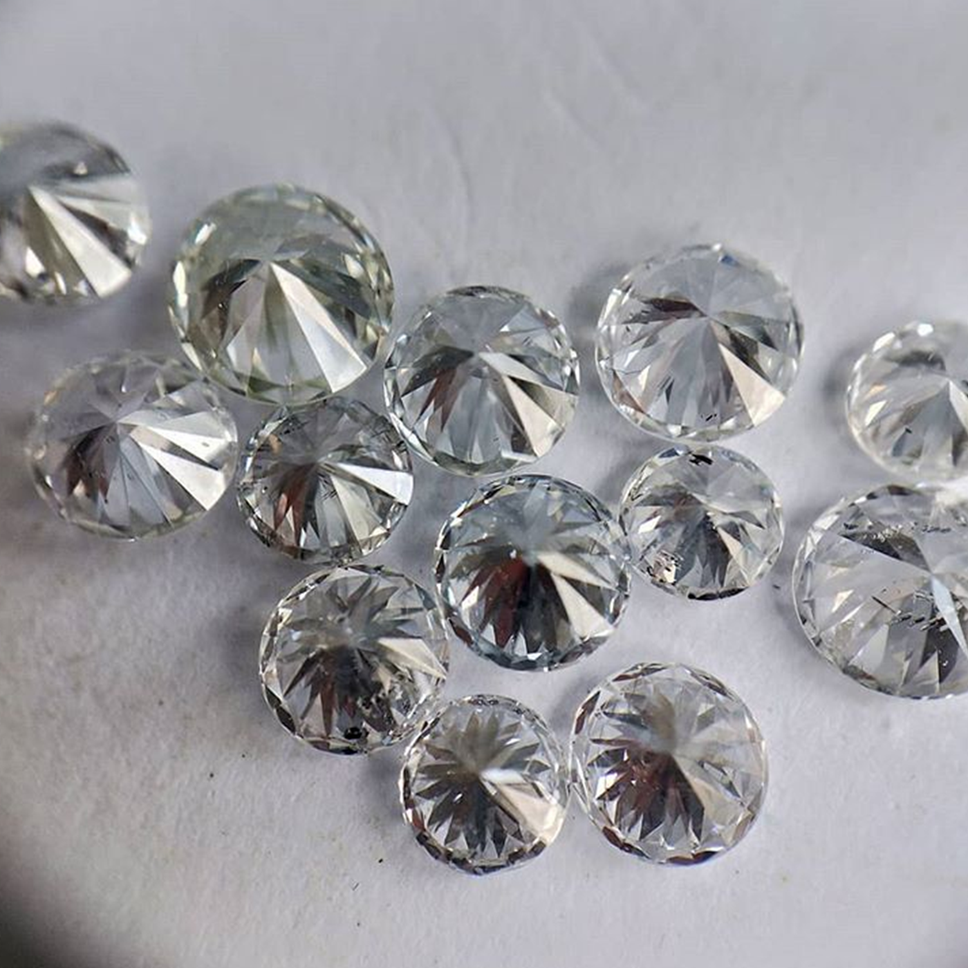 Cvd Diamond 3.10mm Ghi Vvs Vs Round Brilliant Cut Lab Grown Hpht Loose Stones Tcw 1