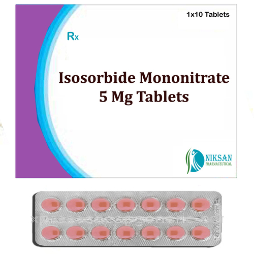 Isosorbide Mononitrate 5 Mg Tablets General Medicines