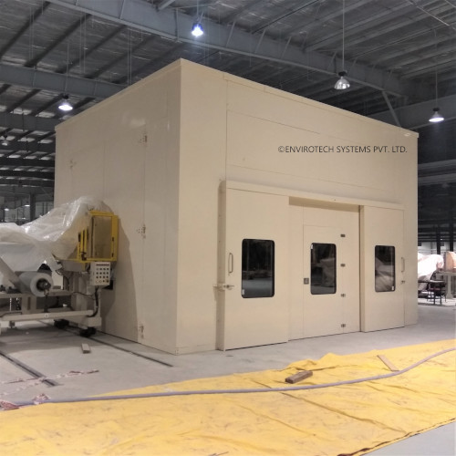 Acoustical Enclosure For Punch Press