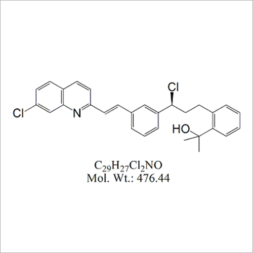Montelukast (3S)-Chloro Alcohol Impurity Application: Pharmaceutical