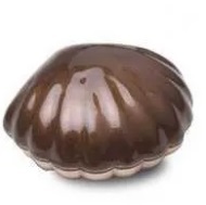 Black & White Mother Of Pearl Mela Brass Metal Token Cremation Urn