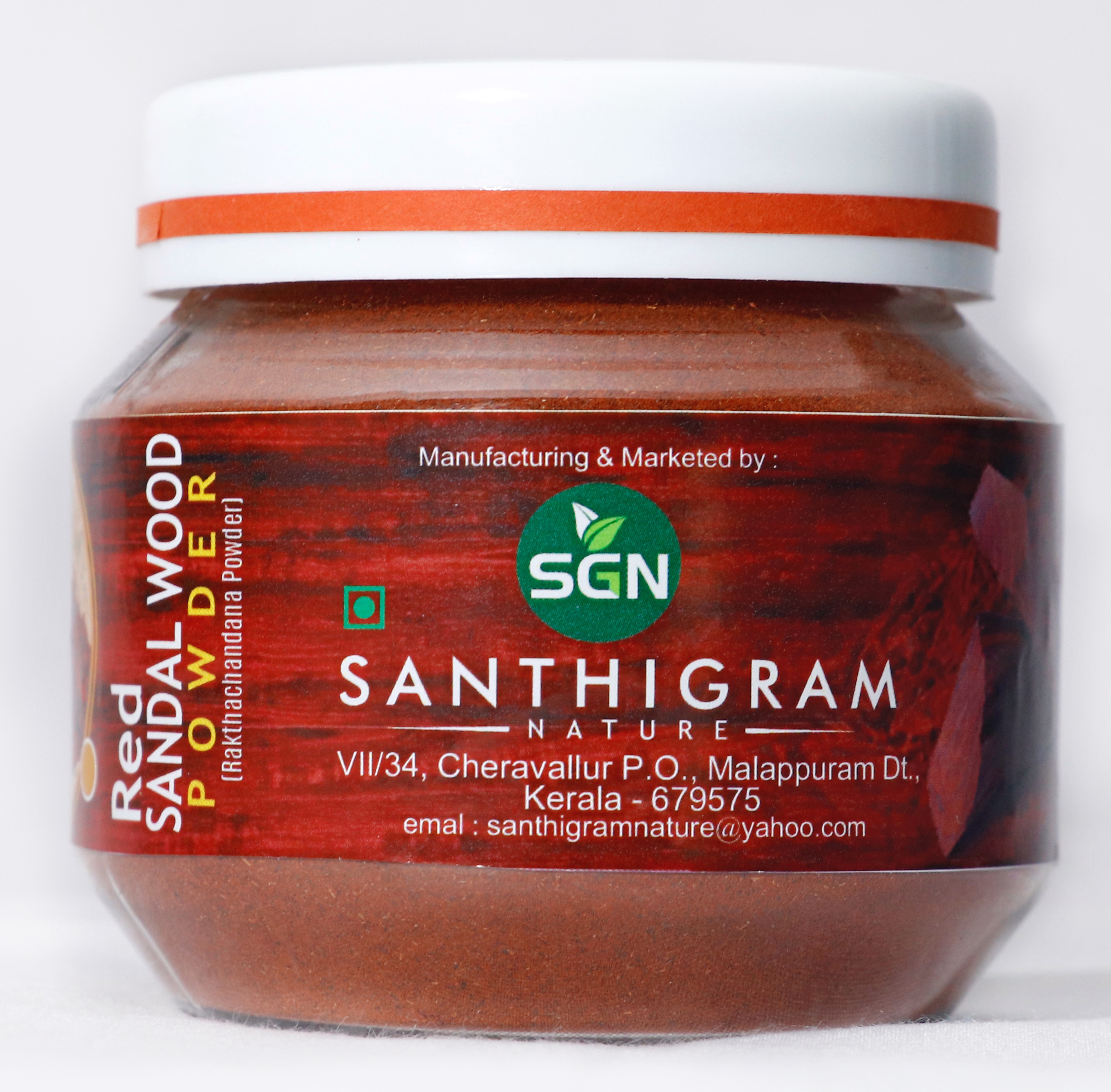 Red Sandal Wood Powder - 100% Natural Fine Herbal Powder | Ideal For All Body Care Requirements, Long Shelf Life Of 1 Year