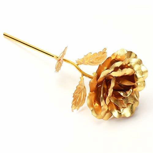 Eternity Rose - 24k Golden Foil, Luxury Gift Box | Perfect Gift For Valentine's Day, Mother's Day, Birthdays And Anniversaries