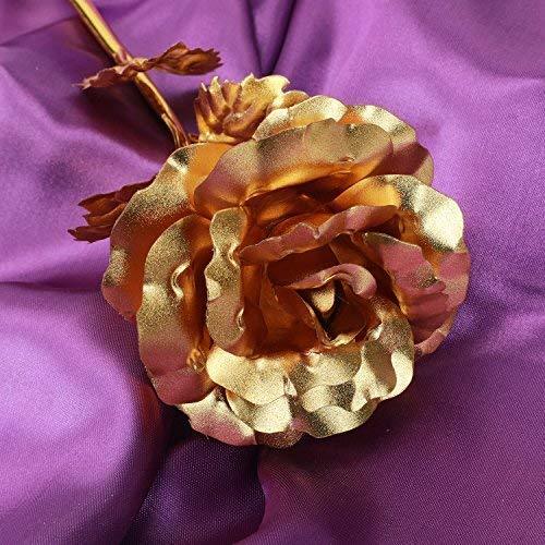 Eternity Rose - 24k Golden Foil, Luxury Gift Box | Perfect Gift For Valentine's Day, Mother's Day, Birthdays And Anniversaries