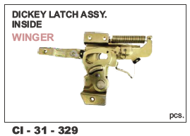 Car Dicky Latch Assy Inside WINGER - Durable Steel Build | Compatible with 4 Wheeler Vehicles, Warranty Included