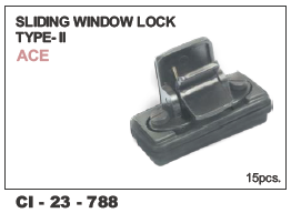 Car Sliding Window Lock Type-ii Ace Vehicle Type: 4 Wheeler