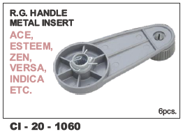 Rg Handle Metal Insert ACE - Metal Insert Design | Compatible with 4-Wheeler Vehicles, Includes Warranty