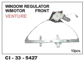 Window Regulator W/Motor Front Venture L/R Vehicle Type: 4 Wheeler