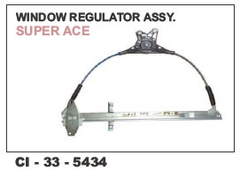 Window Regulator Assy Super Ace L/r - Vehicle Type: 4 Wheeler, Warranty Included | Durable Design For Reliable Performance