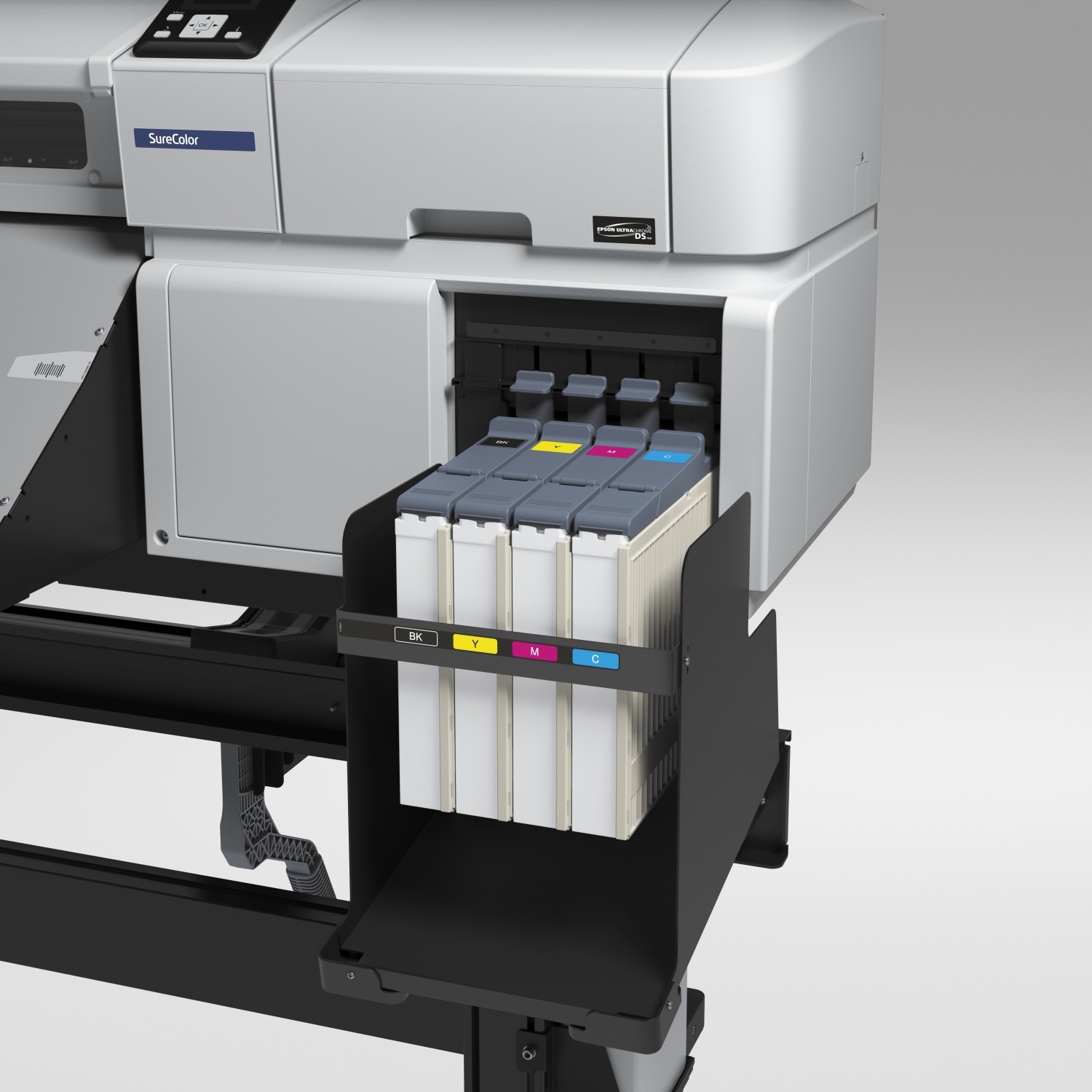 Epson Printer Refillable Cartridge - Ink Jet, Small Size, Matte Black | For Sc F-6070/7070 Series, Optimal For Digital And Flexo Printing