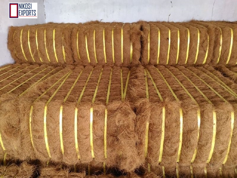 Golden Brown Coconut Mattress Fiber