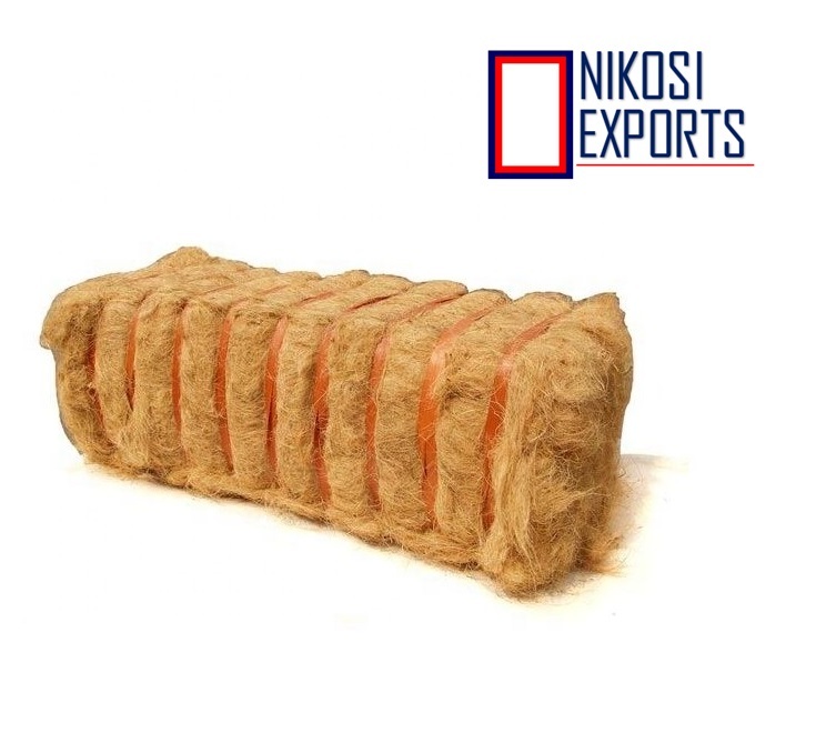 Golden Brown Coconut Mattress Fiber