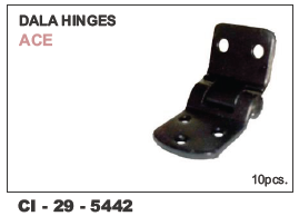 Car Dala Hinges ACE - Durable Steel Construction for 4-Wheelers | Includes Warranty for Reliability