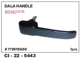 Car Dala Handle WINGER - 4 Wheeler Vehicle | Warranty Included, Robust Design for Enhanced Durability and Performance
