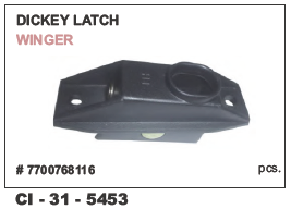 Car Dicky Latch WINGER L/R - 4 Wheeler Vehicle Compatibility | Warranty Included, Durable Design for Enhanced Reliability