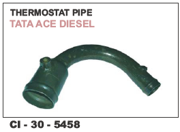 Car Thermo State Pipe TATA ACE DIESEL - Durable Steel Design | 4 Wheeler Compatibility, Warranty Included