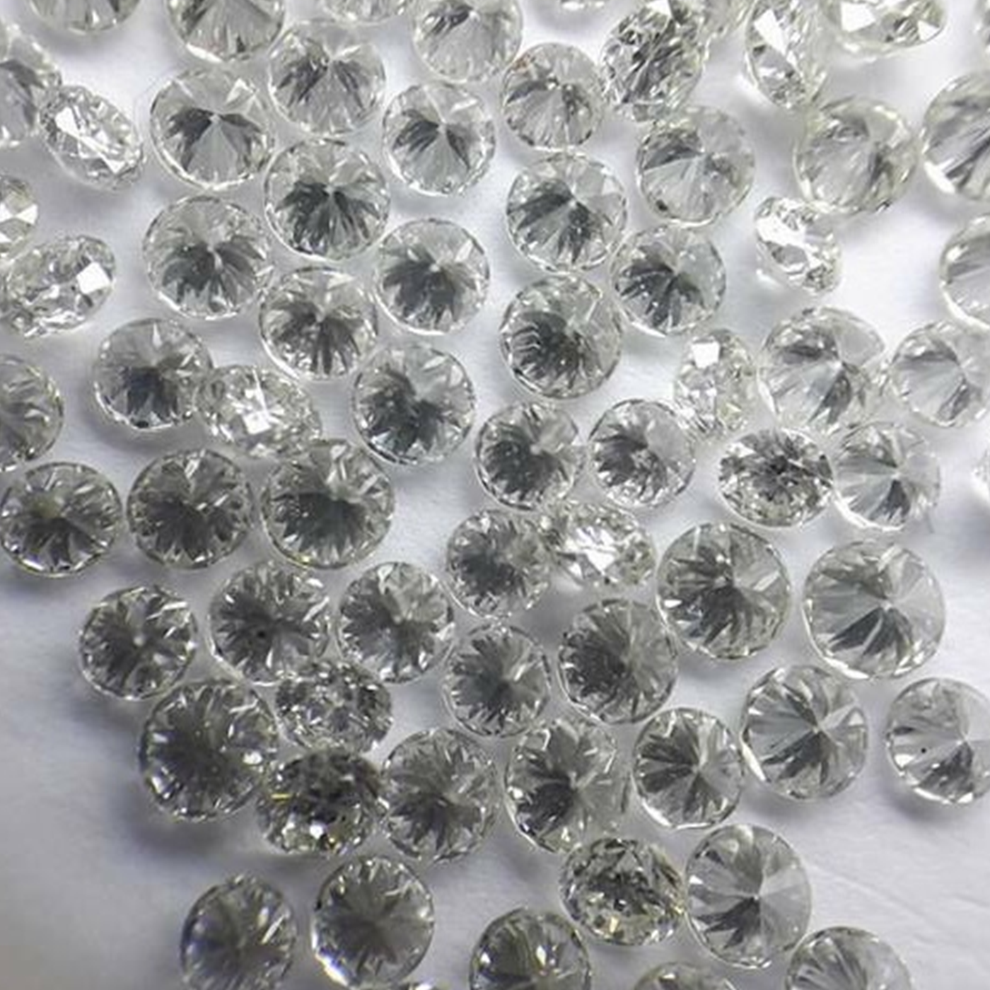 Cvd Diamond 3.30mm Ghi Vs Si Round Brilliant Cut Lab Grown Hpht Loose Stones Tcw 1