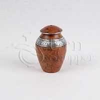 Pink Calais Ii Brass Token Cremation Urn