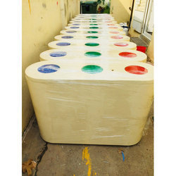 Frp 3 In 1 Recycle Swing Bin