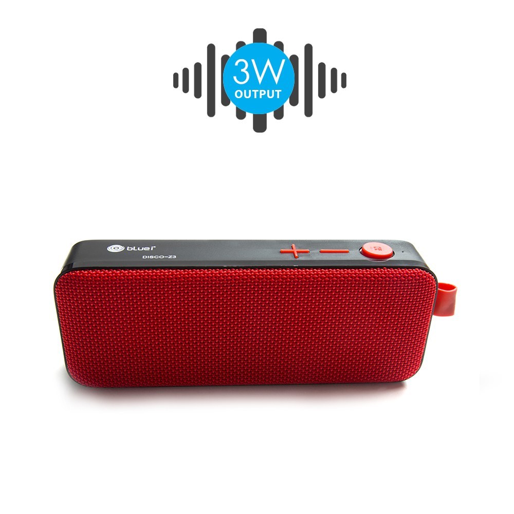 Bluei Zoom Z3 High Bass, 5.0 Bluetooth Version With Built - In Fm Radio, Aux Input, Call Function & Sd Card Support Portable Bluetooth Speaker Cabinet Material: Abs Plastic
