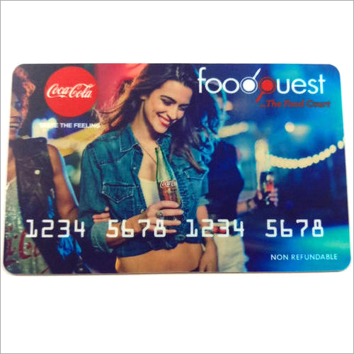 पीवीसी फूड कोर्ट कार्ड