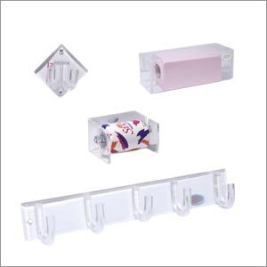 एक्रिलिक टॉयलेट पेपर रोल होल्डर