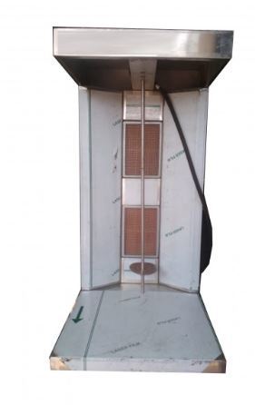 Shawarma Machine Double Burner Table Top Capacity: 20 Kg/hr