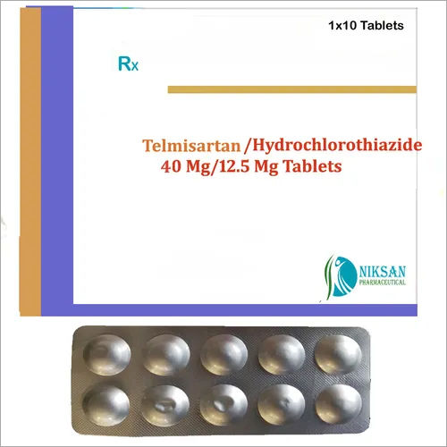 टेल्मिसर्टन 40 मिलीग्राम हाइड्रोक्लोरोथियाज़ाइड 12.5 मिलीग्राम टैबलेट सामान्य दवाएं