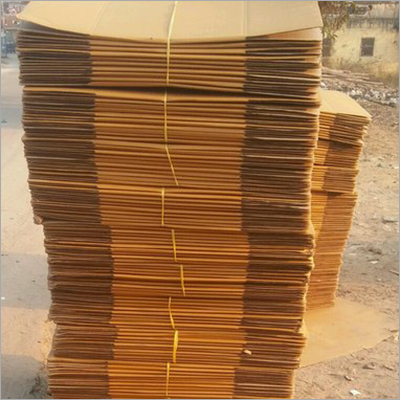 Corrugated Paper Box - Durable Corrugated Material | Customized Sizes, Brown Color, Versatile For Electronics And Food Packaging