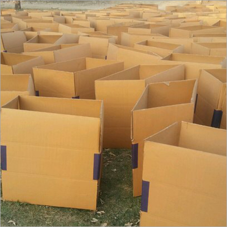 Corrugated Paper Box - Durable Corrugated Material | Customized Sizes, Brown Color, Versatile For Electronics And Food Packaging