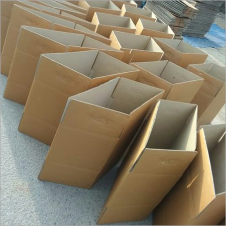 Corrugated Paper Box - Durable Corrugated Material | Customized Sizes, Brown Color, Versatile For Electronics And Food Packaging