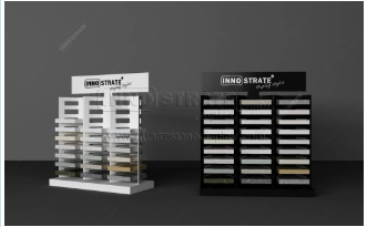 Various Or Customized Qt015 Stone Table Display Rack