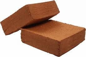 Dark Brown Coco Peat Block