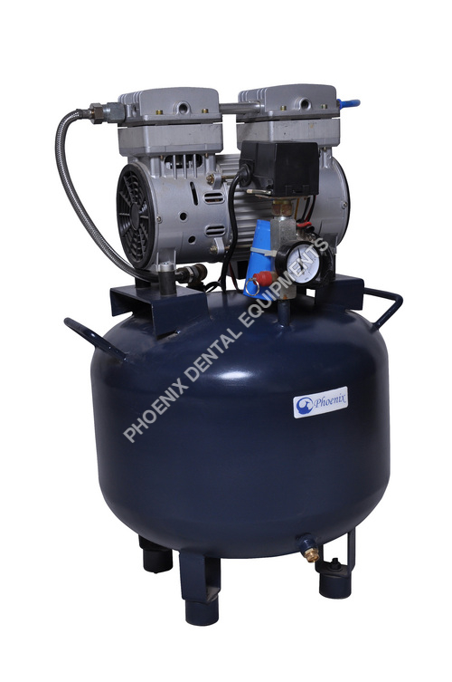 Dental Oil Free Air Compressor - High Performance, Quiet Operation, Lightweight Design, Compact Build